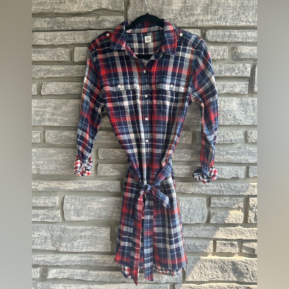 GAP - plaid dress